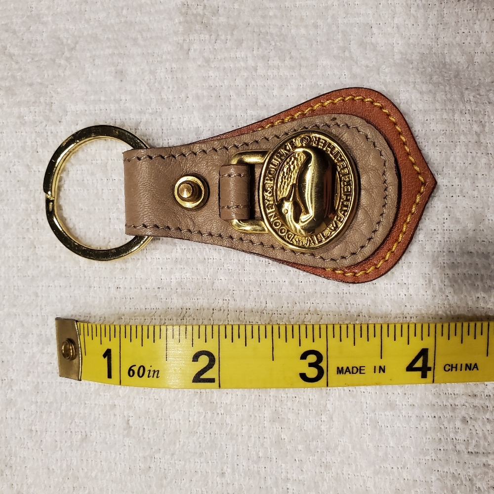 Dooney & Bourke Vintage All Weather Leather Key Fob